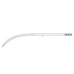 Игла хирургическая 1, серии AV-590 полуизогнутые Medicor