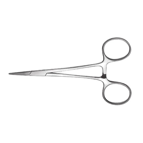 Зажим кровоостанавливающий зубчатый Mikro-Mosquito, 100 мм