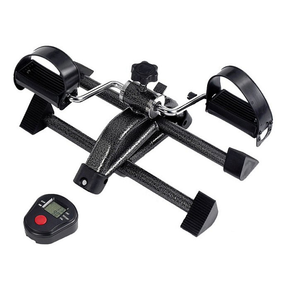 Простой педальный тренажер со счетчиком калорий "MINI BIKE" LY-901-SB