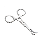 Зажим для операционного белья (цапка) по Бекгаузу, 9,5 см