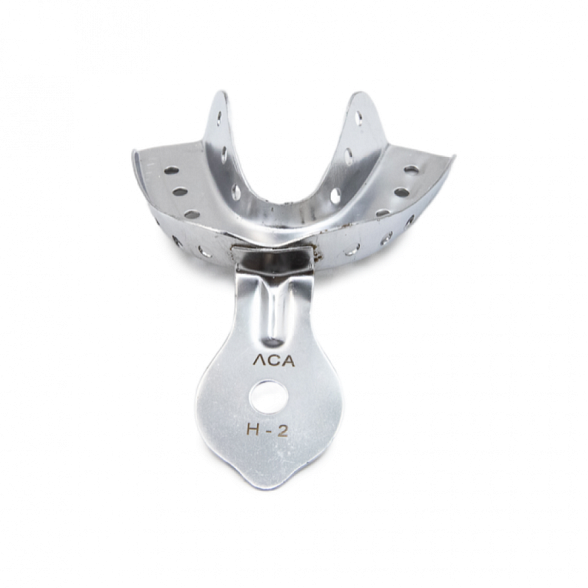 Ложка оттискная стоматологическая для нижней челюсти № 2. Surgiwell