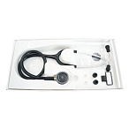 Duplex 2.0 Baby стетоскоп для детей, нержавеющая сталь, черный, Riester