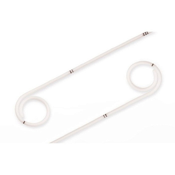 Стент мочеточниковый рентгеноконтрйстный двойной pigtail, катетер - 8.5F, диаметр петли - 4 см, Balton (Длина катетера - 28 см)