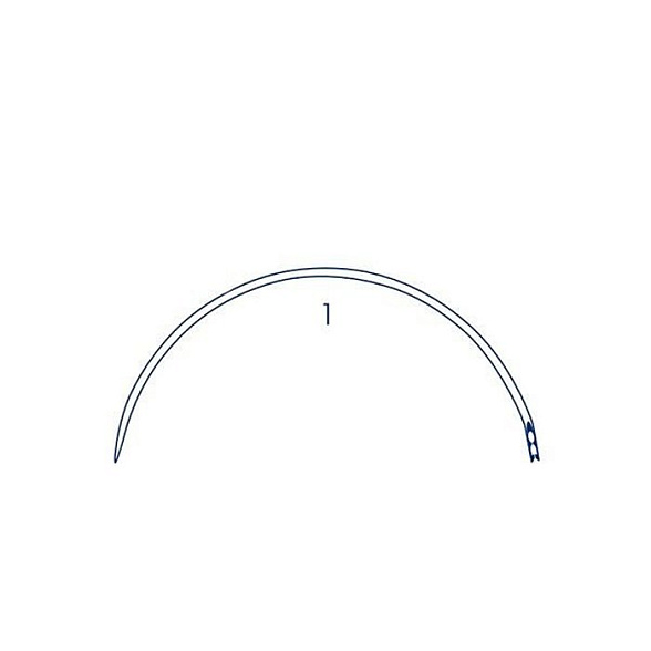 Игла хирургическая 2, серии PB-002 полукругая 1/2 окружности Medicor