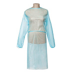 Халат одноразовый хирургический нестерильный, рукав на резинке