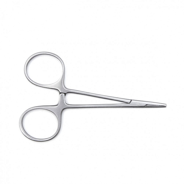 Зажим медицинский BABY-MOSQUITO, кровоостанавливающий глазной, прямой с зубом, 84 мм (З-8р), МИЗТ