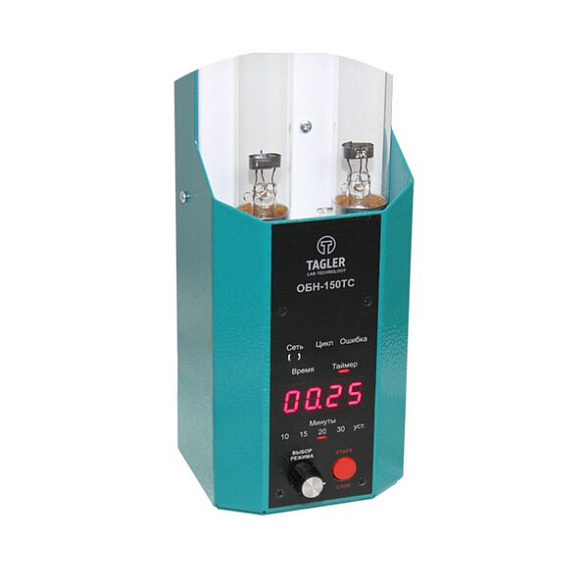 Ультрафиолетовый бактерицидный облучатель открытого типа ТАГЛЕР ОБН-150ТС (с таймером, 2x30 Вт)