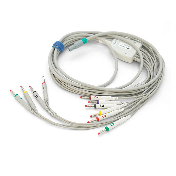 Кабель пациента ЭКГ для дефибриллятора "Аксион" ДКИ-Н-11