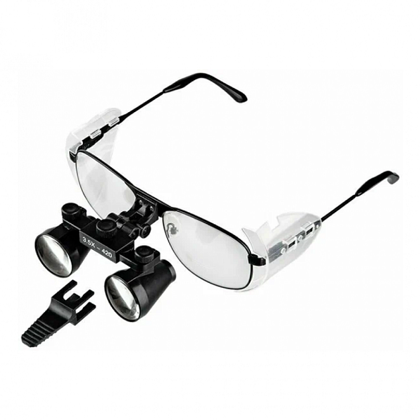 Бинокулярная лупа Микмед HR 350 R (3.5х) в кейсе