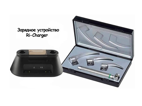 Ri-modul Macintosh baby набор ларингоскопов LED 2.5 B, батареечная рук. АА Riester