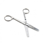 Ножницы медицинские твердосплавные, тупоконечные 140 мм, Surgiwell