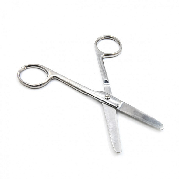 Ножницы медицинские твердосплавные, тупоконечные 140 мм, Surgiwell