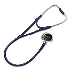 Стетофонендоскоп Harvey DLX кардиологический с тройной головкой Welch Allyn (Зеленый)