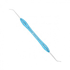 Распатор двусторонний стоматологический для микрохирургического отслаивания лоскута и сосочков, ширина первой рабочей части 2,7 мм., ширина второй рабочей части 1,6 мм. общая длина 185 мм, рабочая часть - нержавеющая сталь, рукоятка - титан
