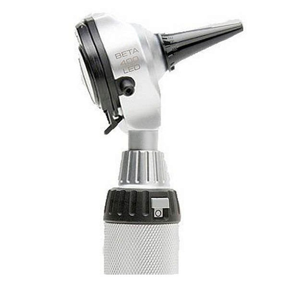 Отоскоп медицинский BETA 400 с рукояткой перезаряжаемой BETA 4 NT, и Офтальмоскоп прямой медицинский BETA 200 с в наборе Heine