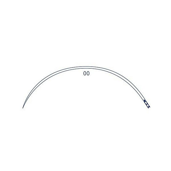 Игла хирургическая 00, серии PD-534 изогнутая 3/8 окружности Medicor