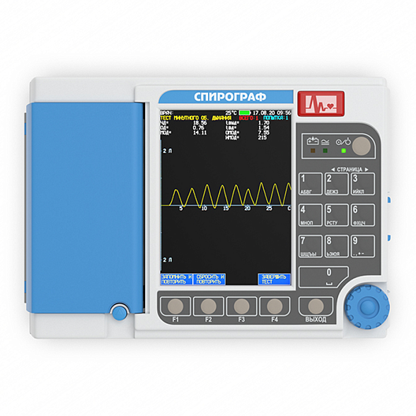 Спирограф микропроцессорный СМП-02-«Р-Д», вариант исполнения СМП-02-"Р-Д"/1
