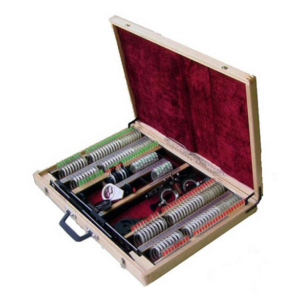 Набор пробных очковых линз и изделий офтальмологических средний НПОЛс-139-«Орион М» (без скиаскопической линейки и зеркального офтальмоскопа)