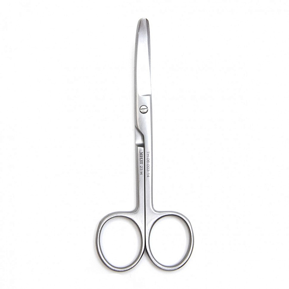 Ножницы COOPER, тупоконечные вертикально-изогнутые, 140 мм (Н-3р) , МИЗТ