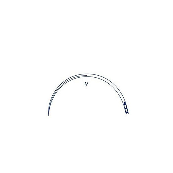 Игла хирургическая 9, серии BER-562 изогнутая 3/8 окружности Medicor