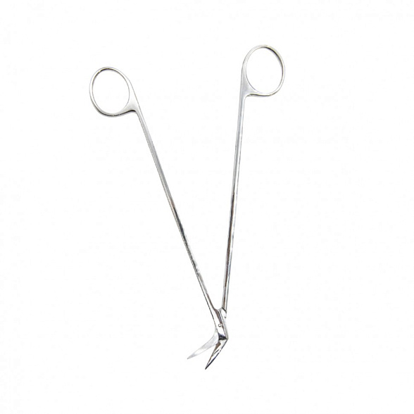 Ножницы горизонтально-изогнутые, остроконечные, детские №2, 180 мм, Surgiwell