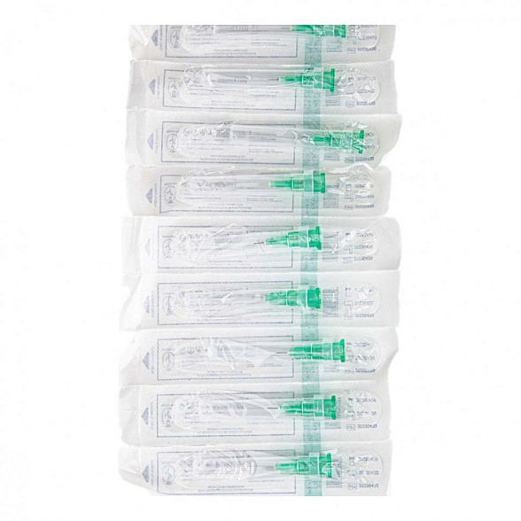 Игла одноразовая медицинская инъекционная стерильная MESOLIFE 32G 0,23*4 мм 100/5000