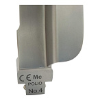 Клинок Polio Macintosh №4С изогнутый для сложных интубаций KaWe