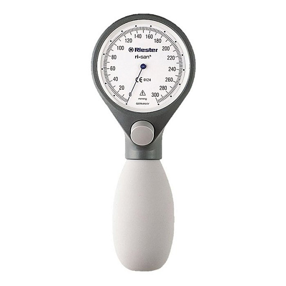 Механический тонометр Ri-San серый, манжета детская на липучке, Riester