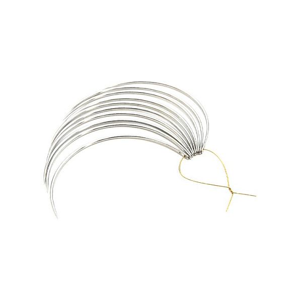 Игла хирургическая атравматическая INTRARICH для наложения швов (N(II) H/63/1.00-S), 100шт/уп (10 блистеров по 10шт)