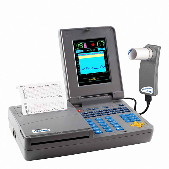 Экспертный спирометр с опцией оксиметрии SPIROLAB III