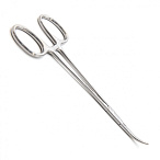 Зажим артериальный типа Mikro-Mosquito изогнутый, 12 см