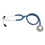Duplex 2.0 стетоскоп, алюминиевый синий, Riester
