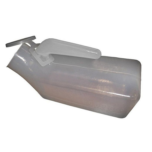 Мочеприемник мужской полимерный типа "Утка"