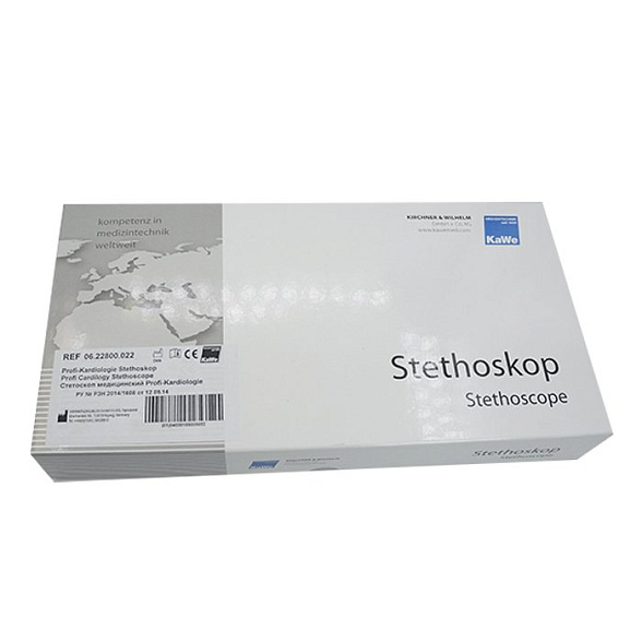 Стетофонендоскоп кардиологический Профи-Кардиолоджи черный, KaWe
