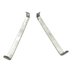 Крючки пластинчатые по Фарабефу парные 165 мм