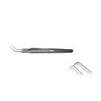 Пинцет для капсулорексиса F-0312 ПТО Медтехника