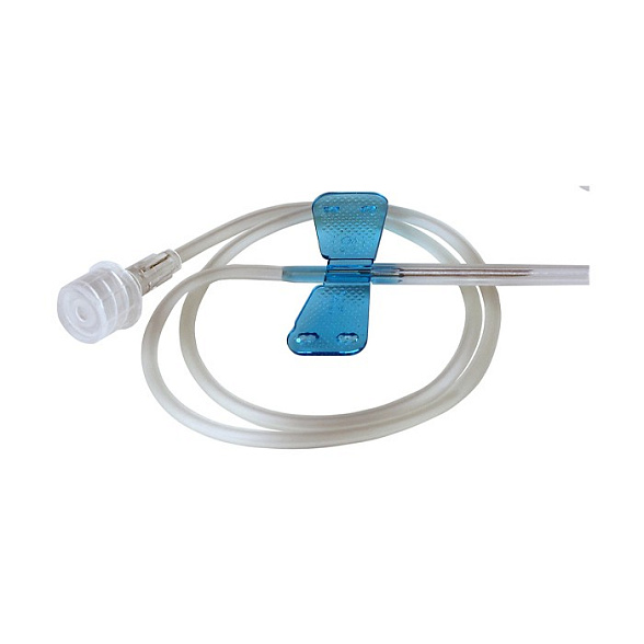 Устройство для вливания в малые вены - игла-бабочка LUER LOCK 23G (0,60х19мм) SFM