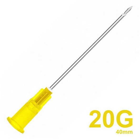Иглы медицинские инъекционные 0,90х40 мм (20G) SFM, 100 шт/уп