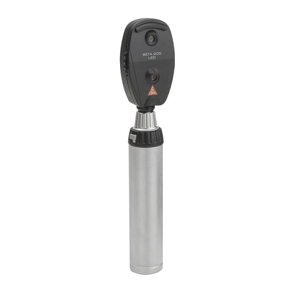 Офтальмоскоп прямой BETA 200 LED с рукояткой перезаряжаемой BETA ТR (4USB) и ретиноскопом ВЕТА 200 Heine
