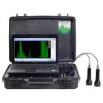 Эхоэнцефалограф двухканальный компьютеризированный переносной в кейсе. Прибор диагностический ультразвуковой медицинский «Комплексмед» исполнение 3.2