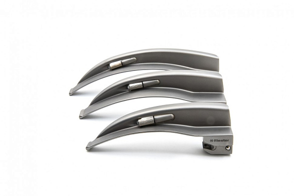 Ri-standard Macintosh набор ларингоскопов №2,3,4, батареечная рук. тип С Riester