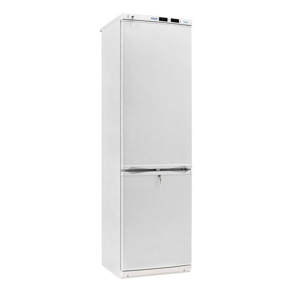 Холодильник комбинированный лабораторный ХЛ-340 ПОЗиС (270/130 л) с металлическими дверями