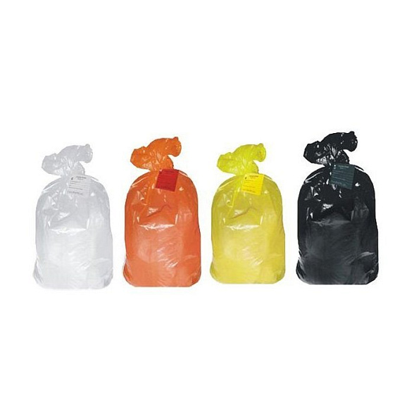 Пакеты-мешки для медицинских отходов кл. А 20мкр. (100 шт./упак) (90 л.)