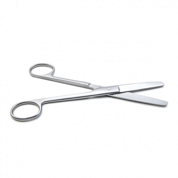 Ножницы COOPER, тупоконечные прямые, 170 мм (Н-6р), МИЗТ