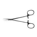 Зажим микроартериальный прямой, Крайл, 143 мм (матир.) (аналог З-62-1)