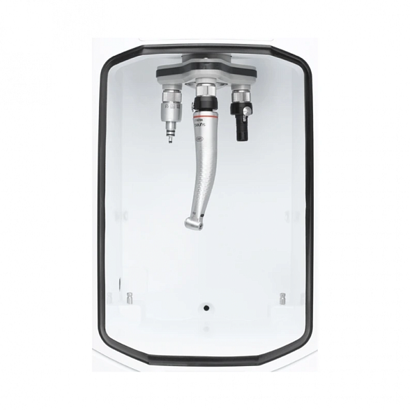 Assistina 3x2 - полностью автоматический аппарат для чистки и смазки наконечников, 2 цикла для 3-х наконечников, внутренняя очистка, ротационная смазка