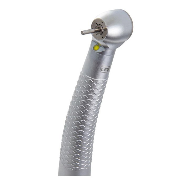 CX207-GL - турбинный наконечник с фиброоптикой, с ортопедической головкой, для 6-ти канального соединения, Coxo