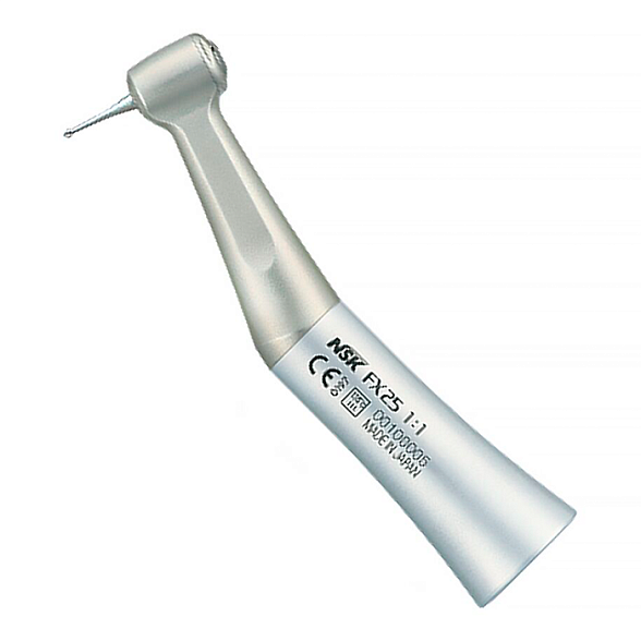 NSK Nakanishi Комплект FX205 B2 - пневматический микромотор и FX25 - угловой наконечник (Borden)