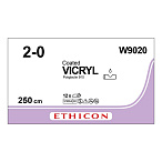 Шовный материал ВИКРИЛ 2/0 КАТУШКА 2.5м фиолетовый лигатура Ethicon
