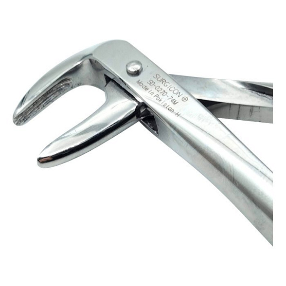 Щипцы для удаления корней зубов нижней челюсти 74М